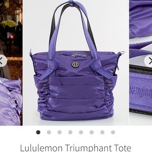 lululemon athletica Bags - Lululemon Triumphant Tote in Persian Purple lululemon athletica Bags - Lululemon Triumphant Tote in Persian Purple